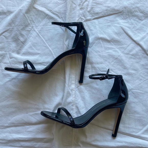 NWOT Stuart Weitzman Nudistsong Sandals - Black - Picture 6 of 9
